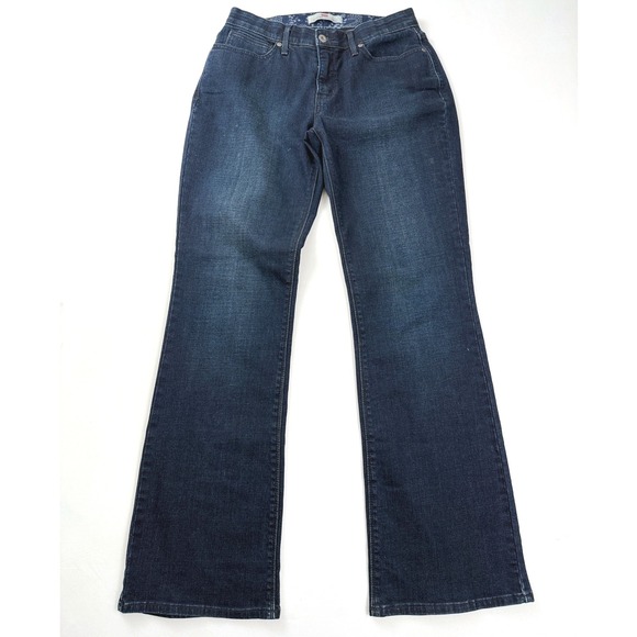 Levi's 525 Bootcut Jeans Dark Wash Denim Classic Fit‎ Women's Size 10M - Picture 1 of 3